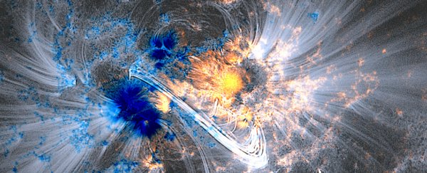 This photo shows the Sun's power in exquisite detail