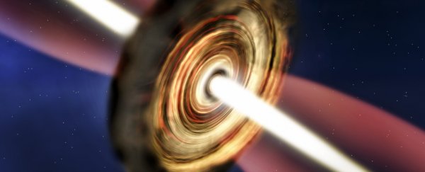 Astronomers just caught a glimpse of a rare, massive star in formation