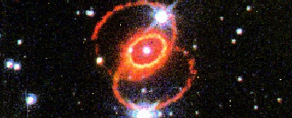 NASA's released an incredible gif of a star exploding with the energy of 100 million Suns