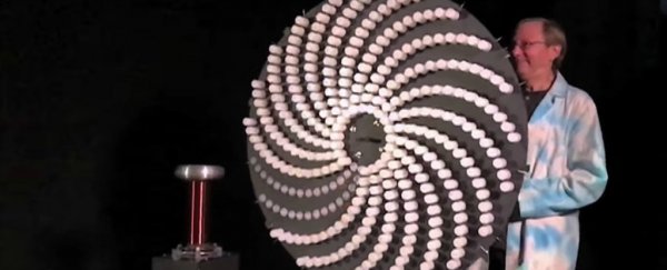 WATCH: Here’s how to make a Tesla coil-triggered Gatling gun