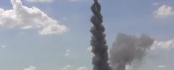 WATCH: A giant spinning Thai rocket blasts off to ridiculous heights