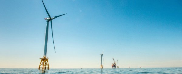 America's first offshore wind farm has turbines twice as tall as the Statue of Liberty