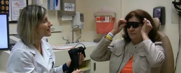 A woman can see for the first time in 13 years thanks to a bionic eye