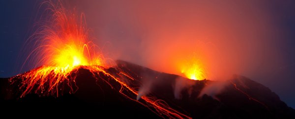 Ancient supervolcanoes threw rocks right across Australia