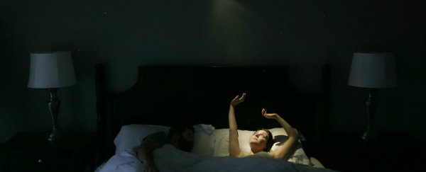 This alarm wakes you with warm beams of light, and lets your partner sleep in