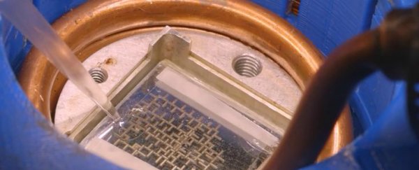 Engineers have created a computer that operates on water droplets