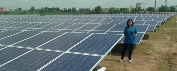 India establishes world’s first 100 percent solar-powered airport