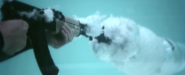 Watch: This is what happens when you shoot an AK-47 underwater in slow motion