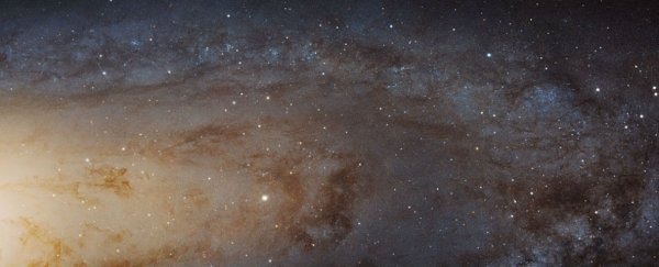 The Andromeda has eaten at least two other galaxies in its cannibalistic past