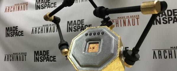 Meet the first-ever 3D printer that can do construction in the vacuum of space