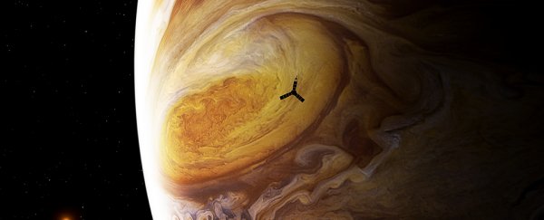 PHOTOS: NASA's Juno mission just stared right into Jupiter's angry red eye