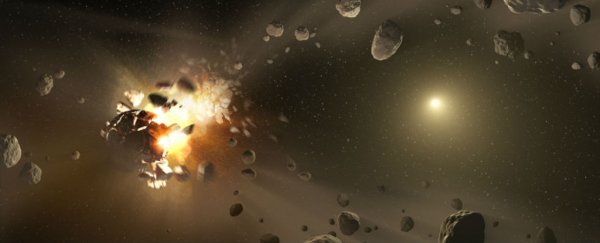 A huge, previously undetected asteroid just came very close to Earth