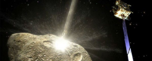 Top space agencies team up to shoot an asteroid out of the sky