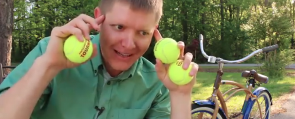 WATCH: The mind-bending science behind the backwards bicycle