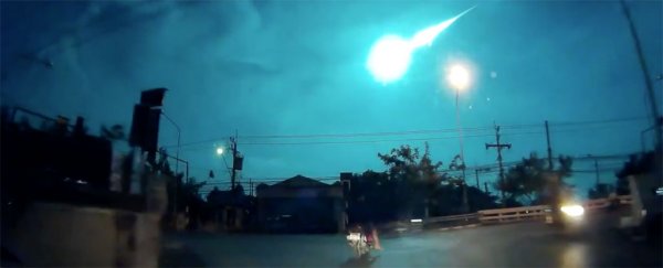 Watch: Amazing dashcam videos show fireball meteor blazing across Bangkok skyline