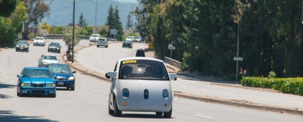 Google’s self-driving cars are now cruising the streets of California