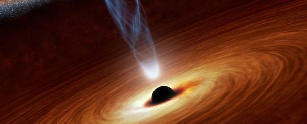 Astronomers have figured out how black hole jets burst through their galaxies