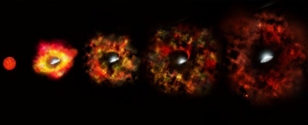This failed supernova might have given us our first look at the birth of a black hole