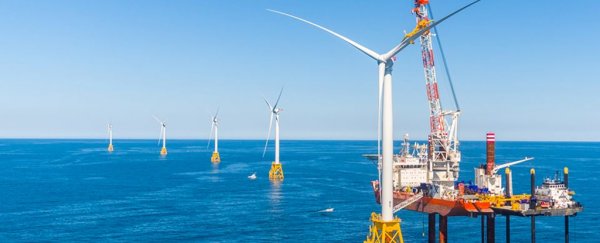 The first offshore wind farm in the US has finally been completed