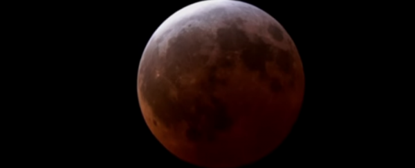 WATCH: A time-lapse of Saturday's total lunar eclipse