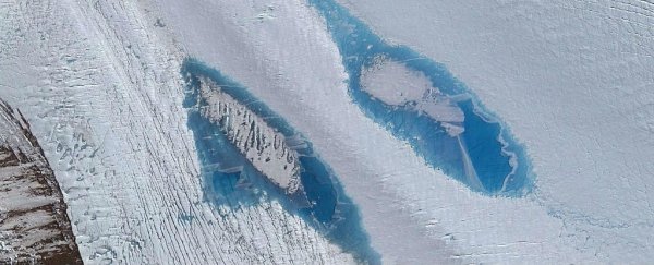 Thousands of strange blue lakes are appearing in Antarctica, and it’s very bad news