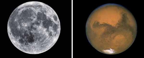 A blue moon and a red Mars are pairing up this week - here's how to watch