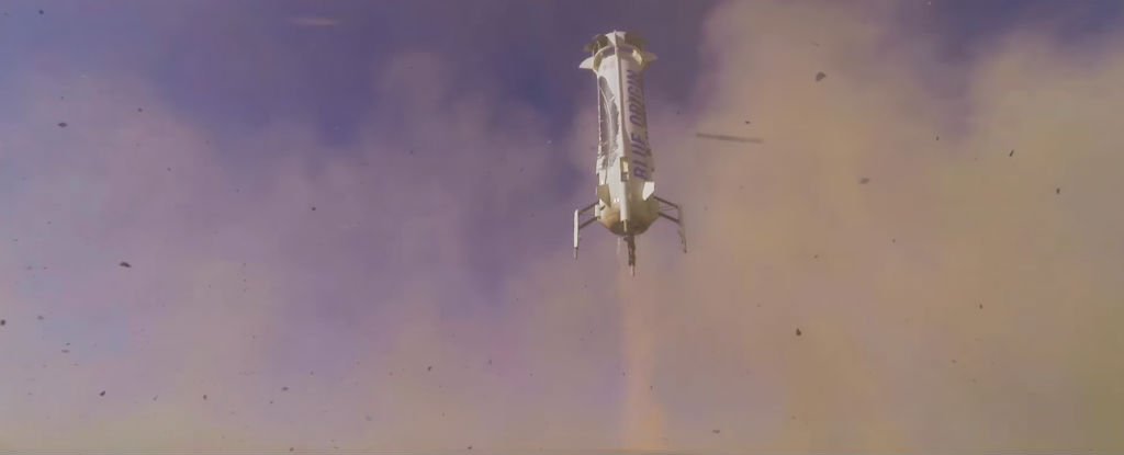 video of blue origin rocket landing video of blue origin rocket landing