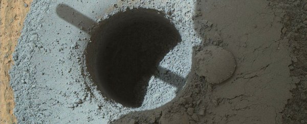 Curiosity drill site reveals Mars isn’t red - it’s greyish-blue