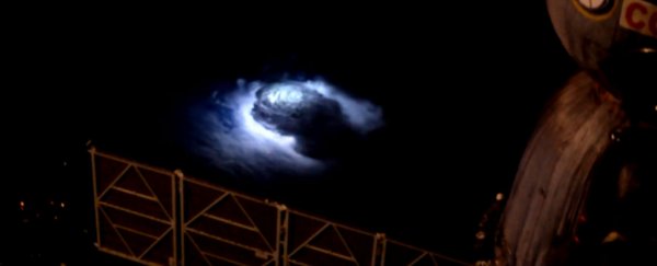 These images of eerie 'blue jets' reveal just how creepy being alone in space is