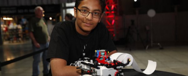 Young entrepreneur gains backing from Intel for his braille printer