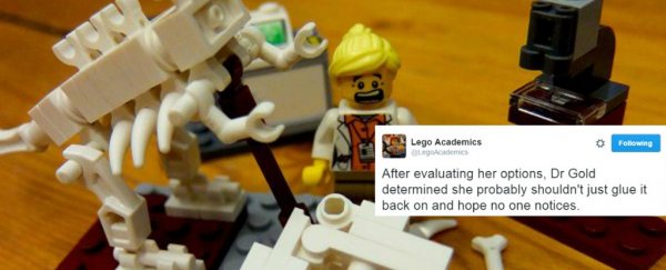 This hilarious Twitter account uses Lego to show the realities of academia