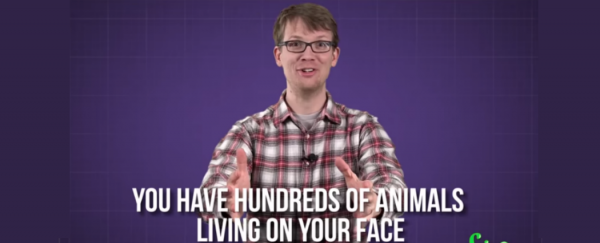 WATCH: These are the parasites that live on your face