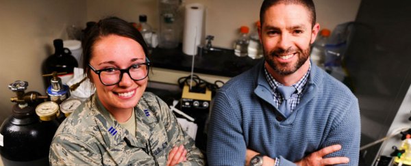 This Air Force cadet has invented a bullet-stopping goo to reinforce body armour