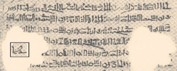 Ancient Egyptian papyrus contains earliest record of 'demon star'