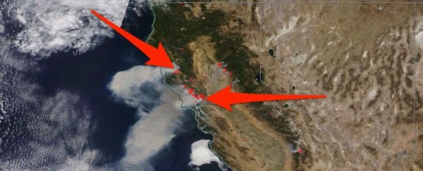 Incredible images from space show the true devastation of California's wildfires