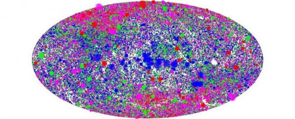 This new map is the most complete catalogue of every known thing in our sky