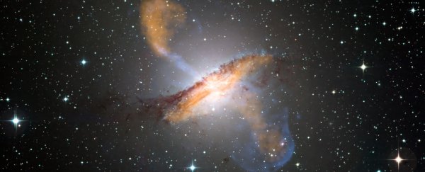 We just got the first direct evidence that supermassive black holes control star formation