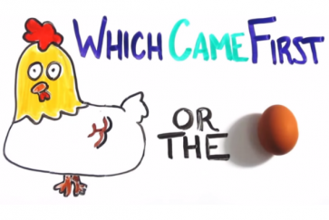 WATCH: Which Came First - The Chicken or the Egg?