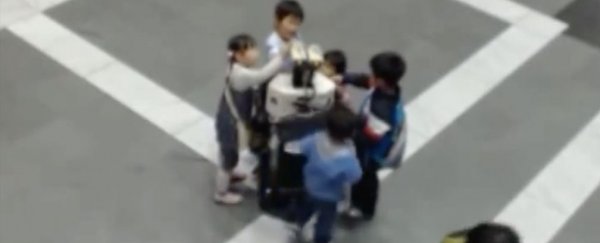 Child-evasion algorithm designed to help poor robots escape bullying kids