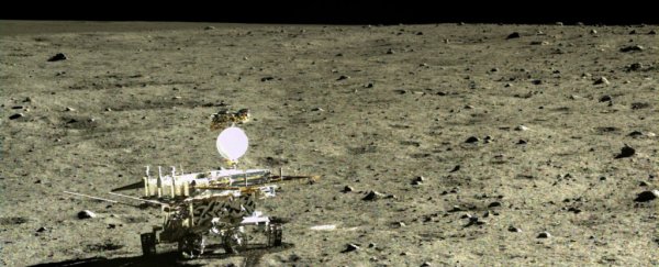 China's rover has discovered a new type of moon rock