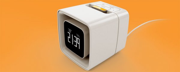 This scent-producing alarm clock wakes you up with the smell of coffee and croissants