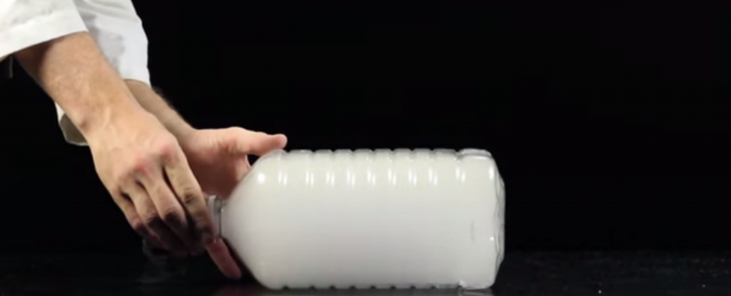 Watch How To Make An Instant Cloud In A Bottle
