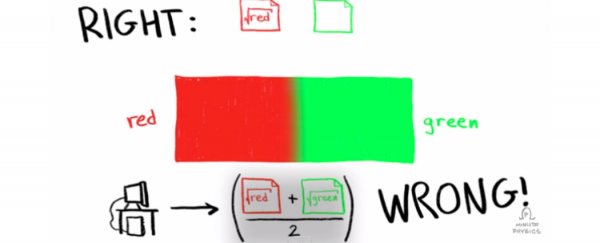 WATCH: Computer colour is broken