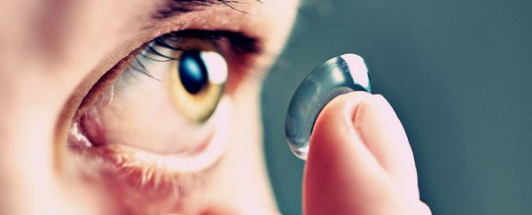 Sony has filed a patent for contact lenses that record and store videos with the blink of an eye