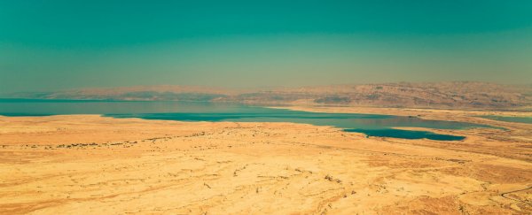 The earliest evidence of human impact on Earth's geology has been found in the Dead Sea