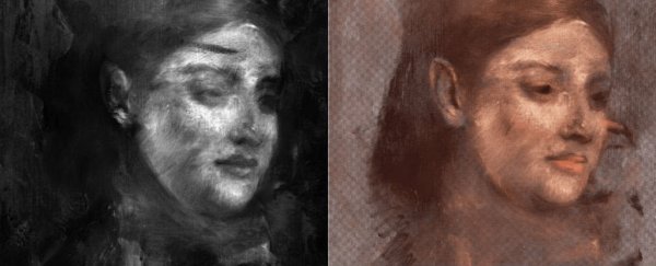 Scientists used a particle accelerator to find a hidden face in Degas's Portrait of a Woman