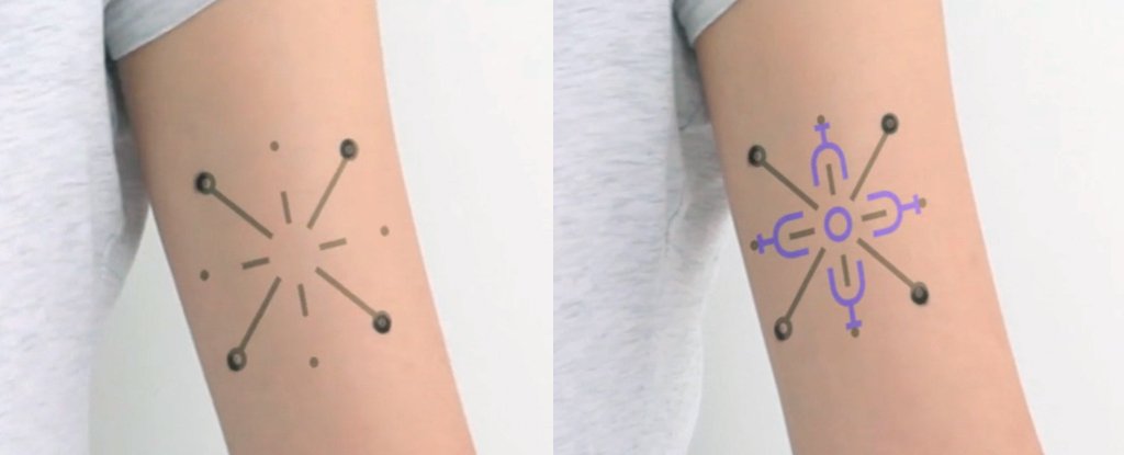 MIT Has Developed Colour-Changing Tattoo Ink That Monitors Your Health in Real Time : ScienceAlert