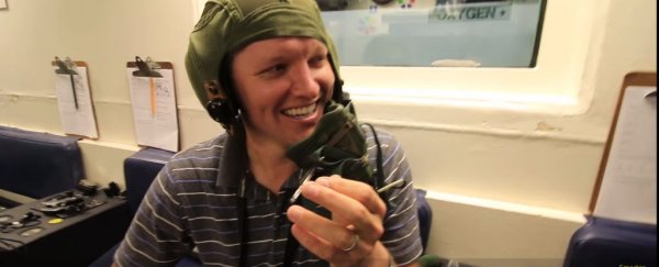This experiment shows why you should put YOUR oxygen mask on first