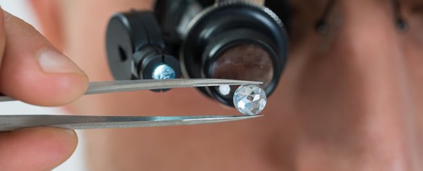 Crushing diamonds with forces greater than Earth's core reveals they are 'metastable'
