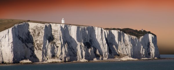 Fossilised cosmic dust has been found in the beautiful white cliffs of Dover